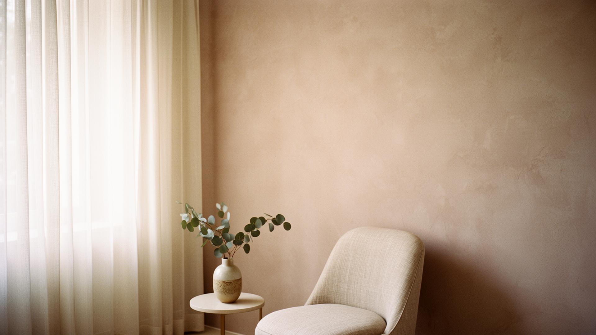 Soft, light-filled wellbeing studio interior